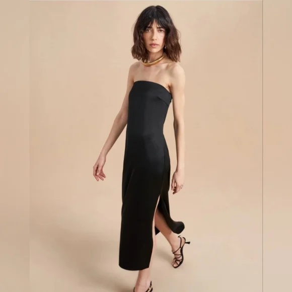 BNWT La Ligne Lee Dress in Black Size 0 - Picture 1 of 12
